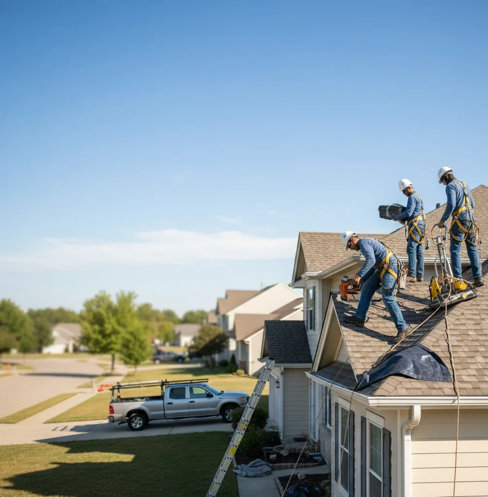Commercial Roof Repair in Roland, OK
